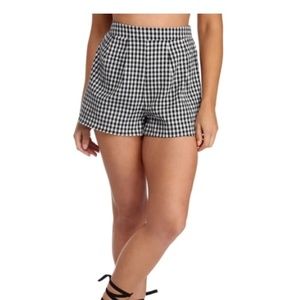 Gingham shorts